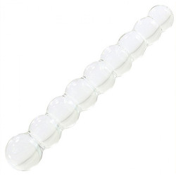  Gode en verre Snowball 12.6 x 2cm
